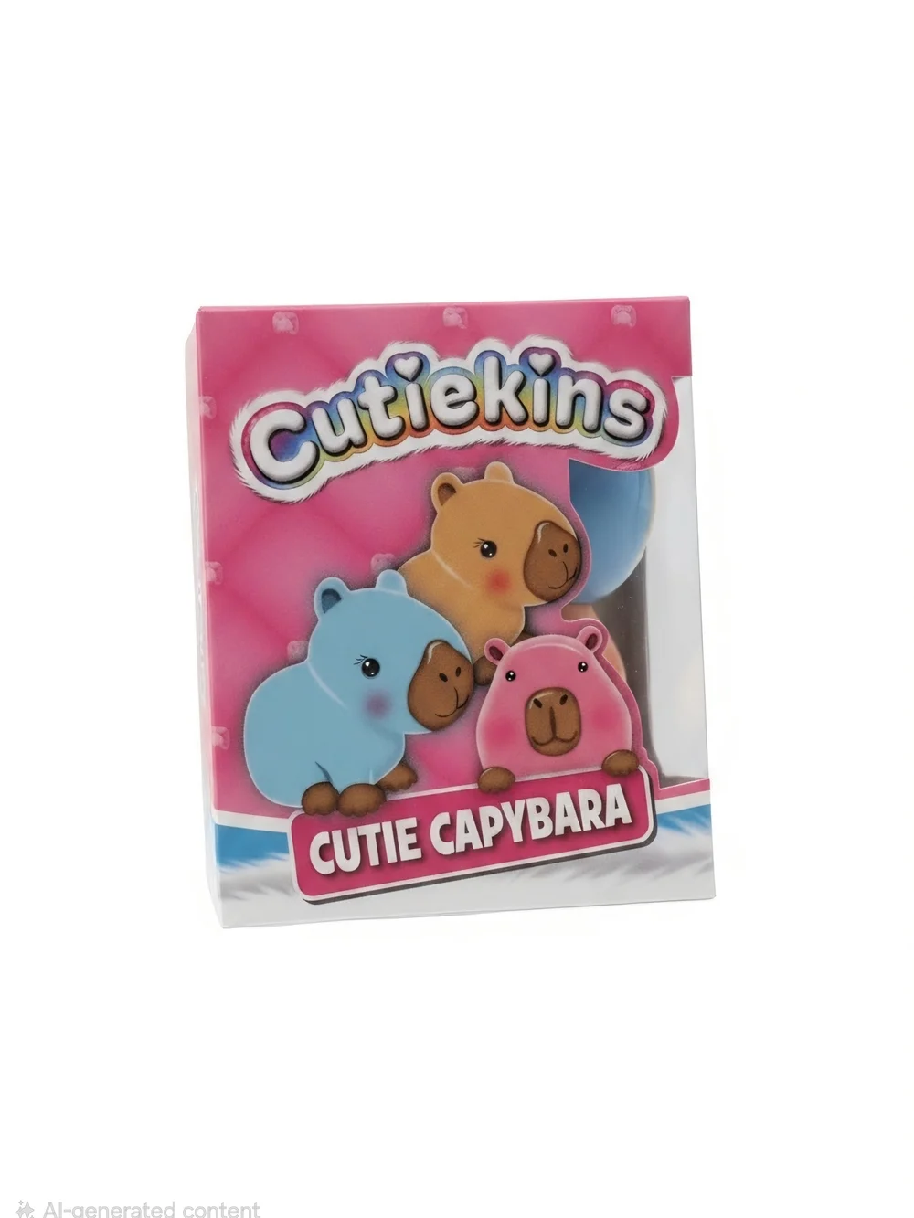 Cutiekins Blue Capybara Squishy Sensory Toy  Would you like help creating keywor